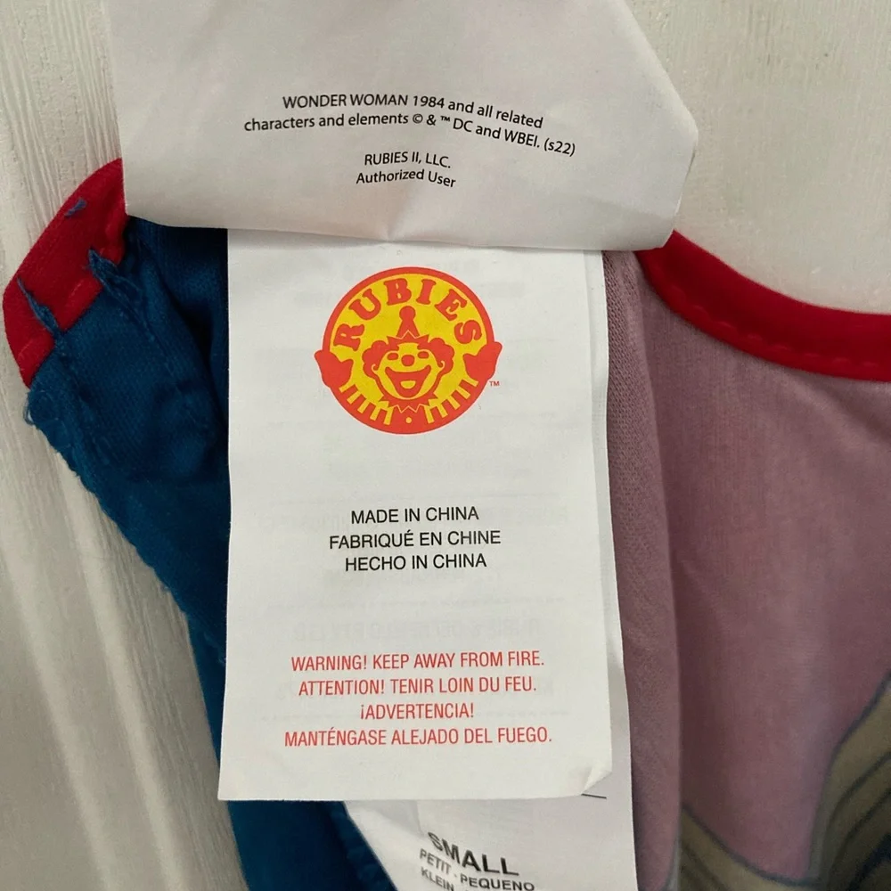 💥🦸‍♀️💥DC’s Wonder Woman Costume - Blue, Red & Gold